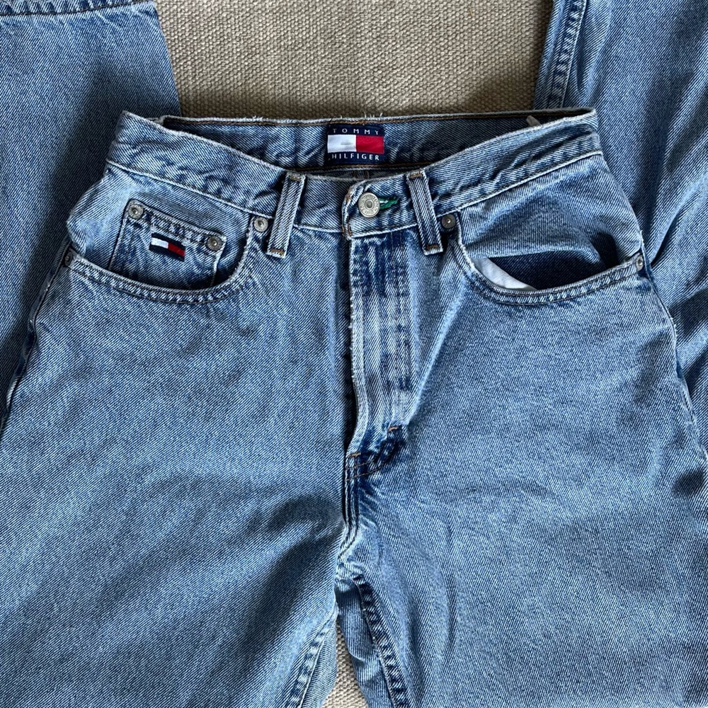 Vintage Aughts Tommy Hilfiger Light Blue High-Rise Jeans - Picture 3 of 9